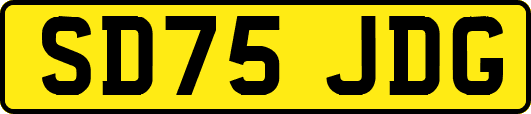 SD75JDG