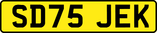SD75JEK