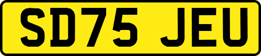 SD75JEU