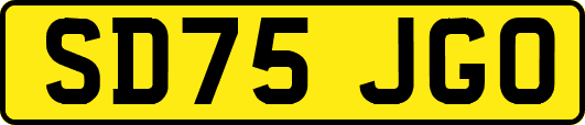 SD75JGO