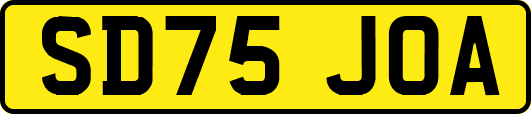 SD75JOA