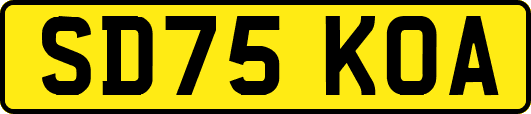 SD75KOA