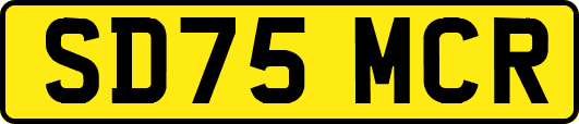 SD75MCR