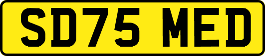 SD75MED