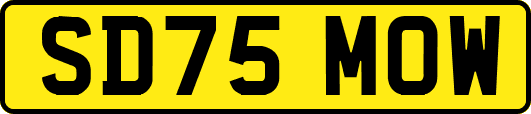 SD75MOW