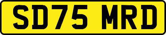 SD75MRD