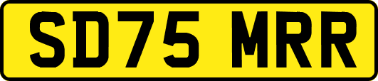 SD75MRR