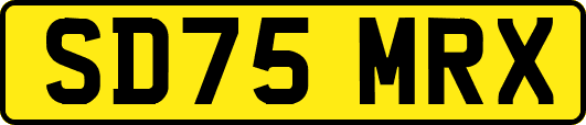 SD75MRX