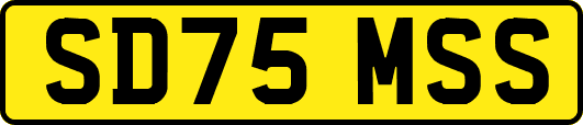 SD75MSS