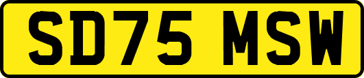 SD75MSW