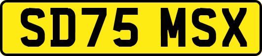 SD75MSX