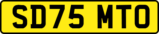 SD75MTO