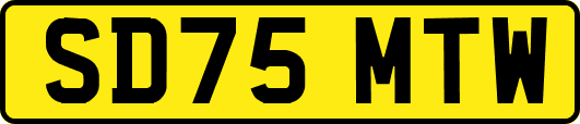 SD75MTW