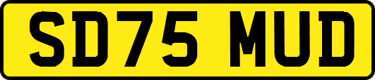 SD75MUD