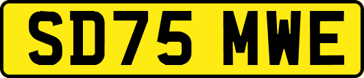 SD75MWE