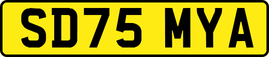 SD75MYA