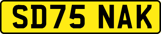 SD75NAK