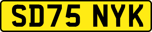 SD75NYK