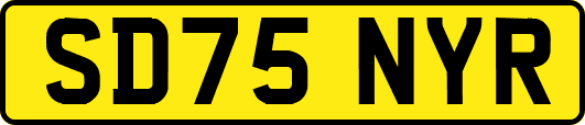 SD75NYR
