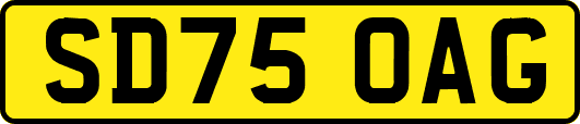 SD75OAG