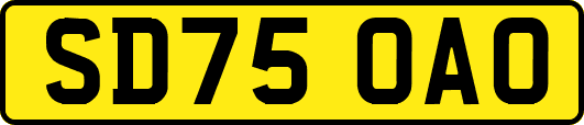 SD75OAO