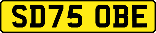 SD75OBE
