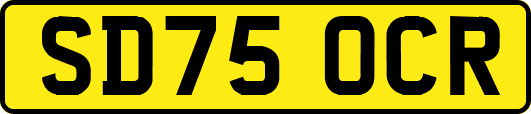 SD75OCR