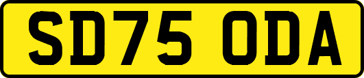 SD75ODA