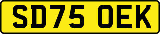 SD75OEK