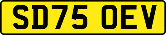 SD75OEV
