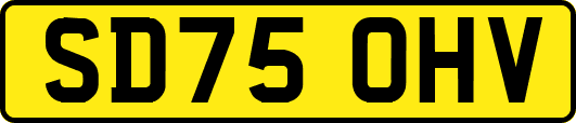 SD75OHV