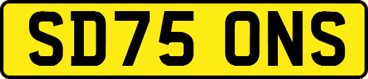 SD75ONS