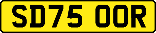 SD75OOR