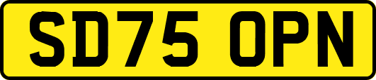 SD75OPN