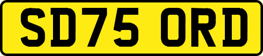 SD75ORD