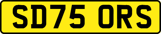 SD75ORS