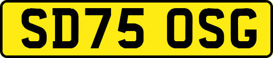 SD75OSG