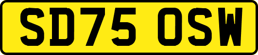 SD75OSW