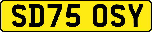 SD75OSY