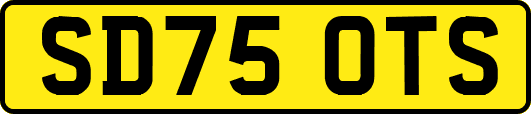 SD75OTS