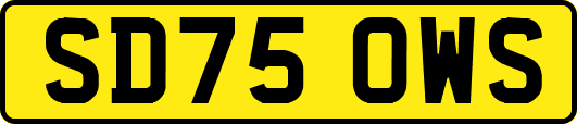 SD75OWS