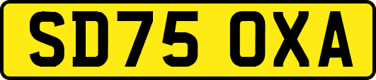 SD75OXA