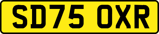 SD75OXR