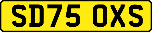 SD75OXS