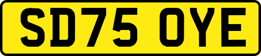 SD75OYE