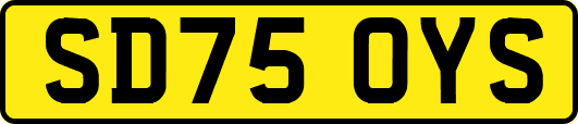 SD75OYS