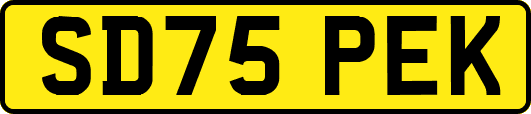 SD75PEK
