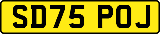 SD75POJ