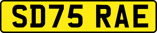 SD75RAE
