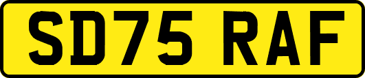 SD75RAF